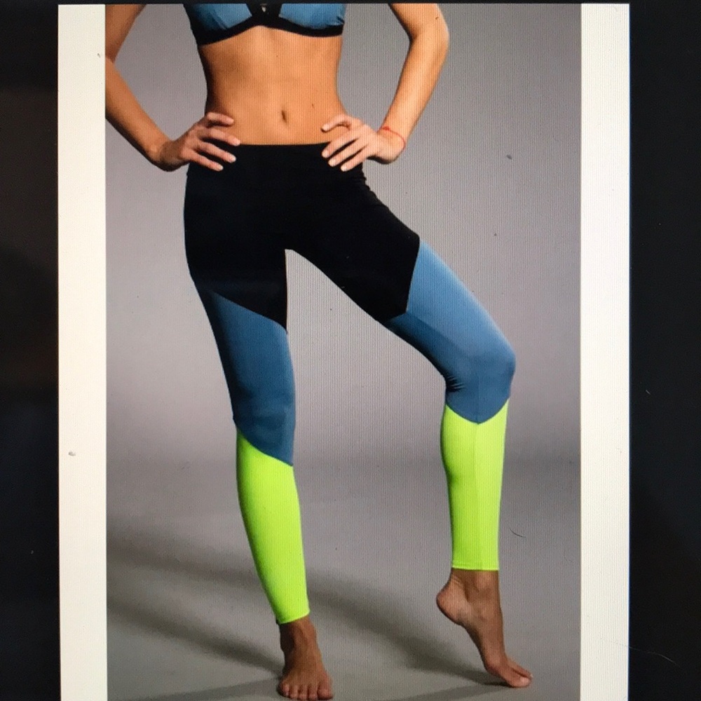 Onzie High Waisted Track Yoga Leggings